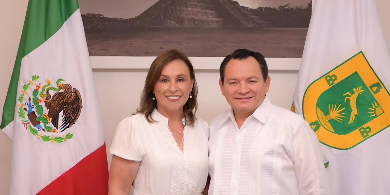 Rocío Nahle asiste al Primer Informe de Joaquín Díaz Mena