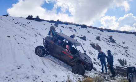 Detienen a hombre por pasear con Razer en Nevado de Toluca