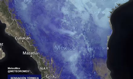 LAS PRÓXIMAS HORAS TENDREMOS SENSACIONES TÉRMICAS MUY FRÍAS EN MÉXICO