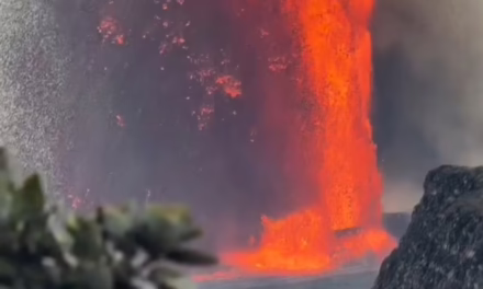 Video: Un volcán en Hawái arroja lava a cientos de metros de altura