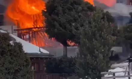 Se incendia un hotel de lujo en los Alpes franceses: