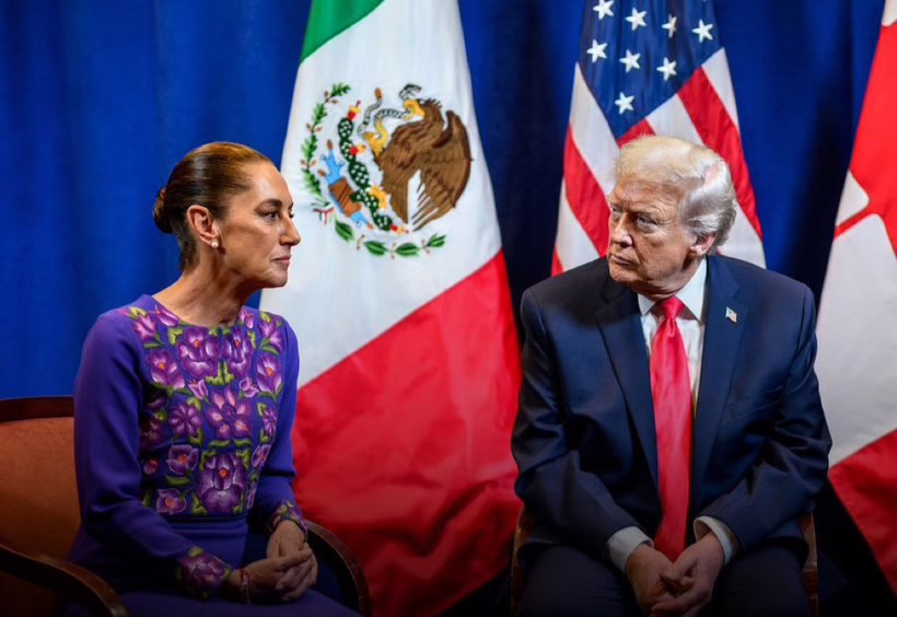 Donald Trump califica como “extremadamente buena” su llamada con Claudia Sheinbaum