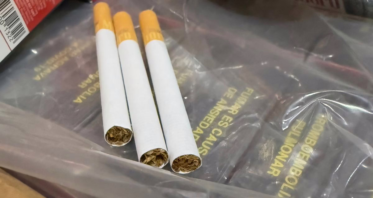 Operativo policial intercepta 88 toneladas de cigarrillos en aeropuerto de la Ciudad de México