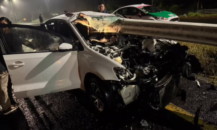 Intensa movilización en el Libramiento Xalapa-Coatepec: rescatan a dos mujeres prensadas