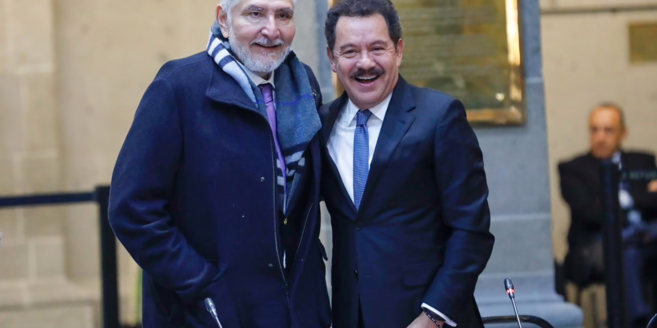 Adán Augusto López deja coordinación de Morena en el Senado; Ignacio Mier lo releva