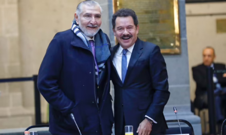 Adán Augusto López deja coordinación de Morena en el Senado; Ignacio Mier lo releva