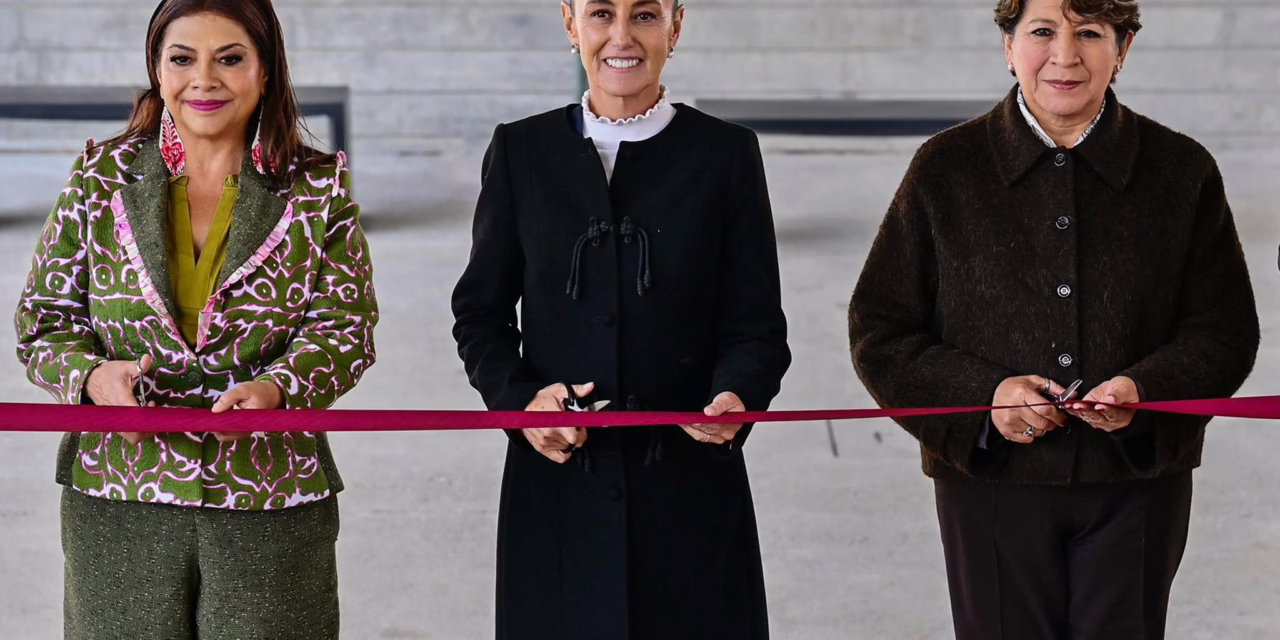 Sheinbaum inaugura tramo final del Tren Interurbano México-Toluca