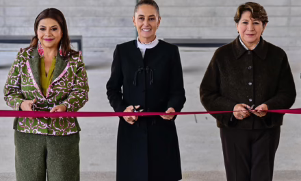 Sheinbaum inaugura tramo final del Tren Interurbano México-Toluca