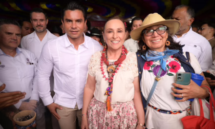 Rocío Nahle acompaña al pueblo de Tlacotalpan en el día de La Candelaria