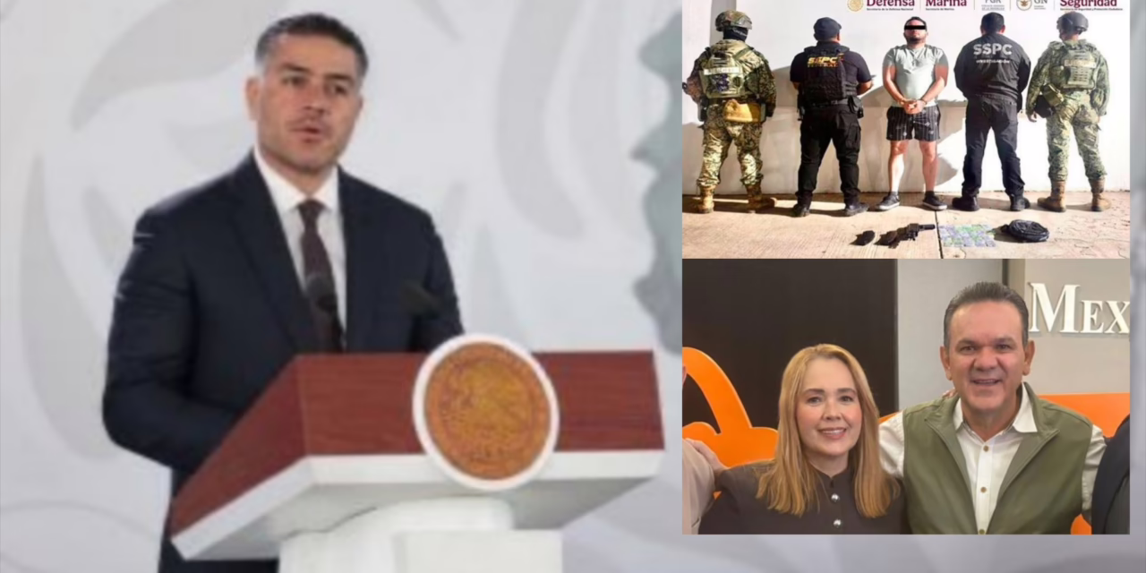 Detienen a uno de los responsables del ataque contra diputados de MC en Culiacán, Sinaloa, informa García Harfuch