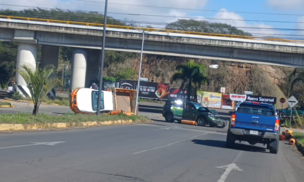 Video : Vuelca camioneta repartidora de gas en la carretera Xalapa-Veracruz
