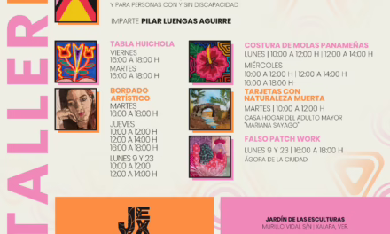 Invita SECVER a los talleres inclusivos en el Jardín de las Esculturas de Xalapa