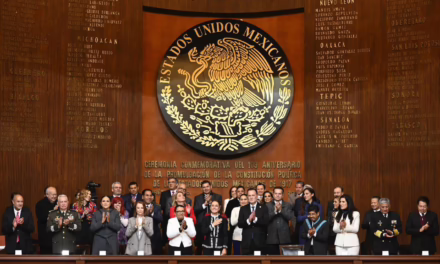 Gobernadora Rocío Nahle acompaña a la presidenta Claudia Sheinbaum en conmemoración de la Constitución
