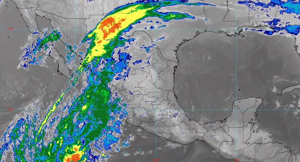 LLUVIAS FUERTES EN SONORA, SINALOA Y CHIHUAHUA, ASÍ COMO VIENTOS FUERTES EN EL NOROESTE, NORTE Y NORESTE DE MÉXICO