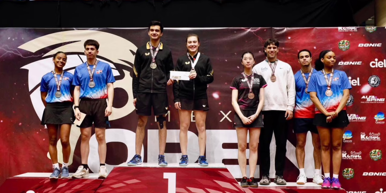 Veracruz conquista títulos internacionales en Tenis de Mesa y Tenis