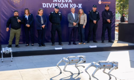 Un grupo de “perros robot” ayudará a policías mexicanos en tareas de vigilancia