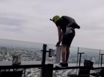 Se lanza paracaidista desde un hotel de Guadalajara