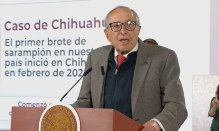 México registra más de 9 mil casos de sarampión; vacunación evita millones de contagios
