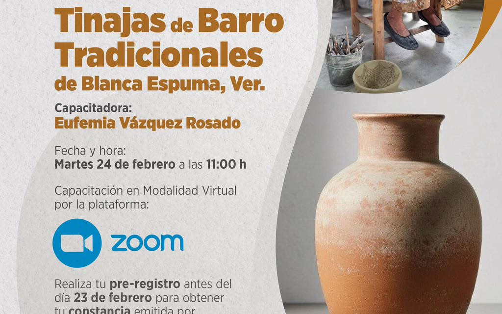 Abre SECTUR registro para capacitación en de tinajas de barro