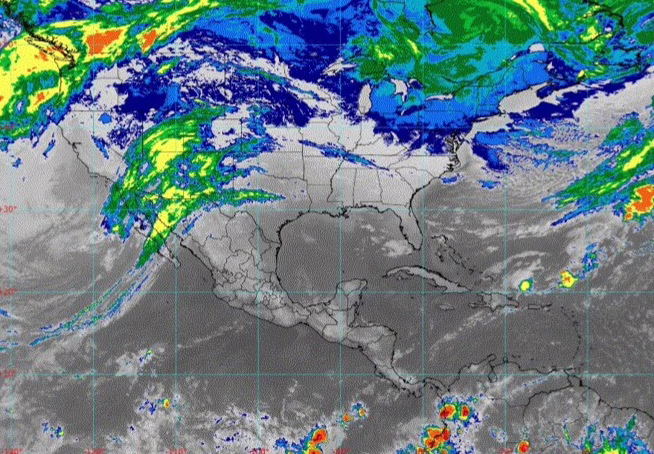 SE PRONOSTICAN LLUVIAS PUNTUALES FUERTES EN SONORA Y CHIHUAHUA, ASÍ COMO CAÍDA DE AGUANIEVE O NIEVE EN ZONAS DE BAJA CALIFORNIA