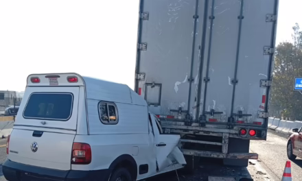 Accidente a la altura de la caseta de Amozoc, un fallecido