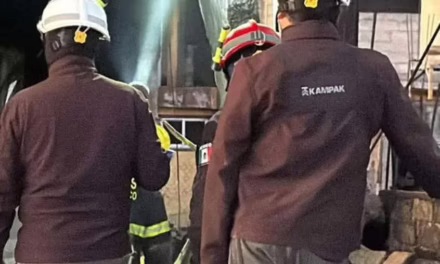 Explosión dejó severamente dañada la estructura del molino de chiles en la CDMX