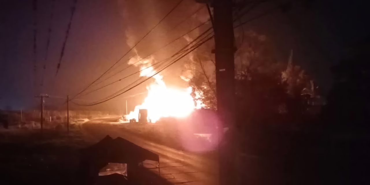 Se registra incendio en la carretera Córdoba – Paso del Macho