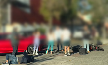 Accidente en Paseo de Las Palmas deja a motociclista lesionado