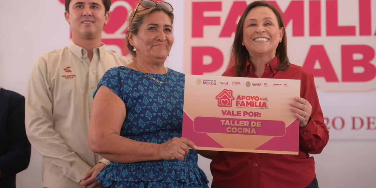 Apoyo a la Palabra no es crédito, es respaldo directo para crecer: Rocío Nahle García