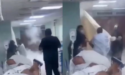 Video: Paciente agrede con un extintor a personal médico en Hospital del IMSS Bienestar, en Villahermosa, Tabasco