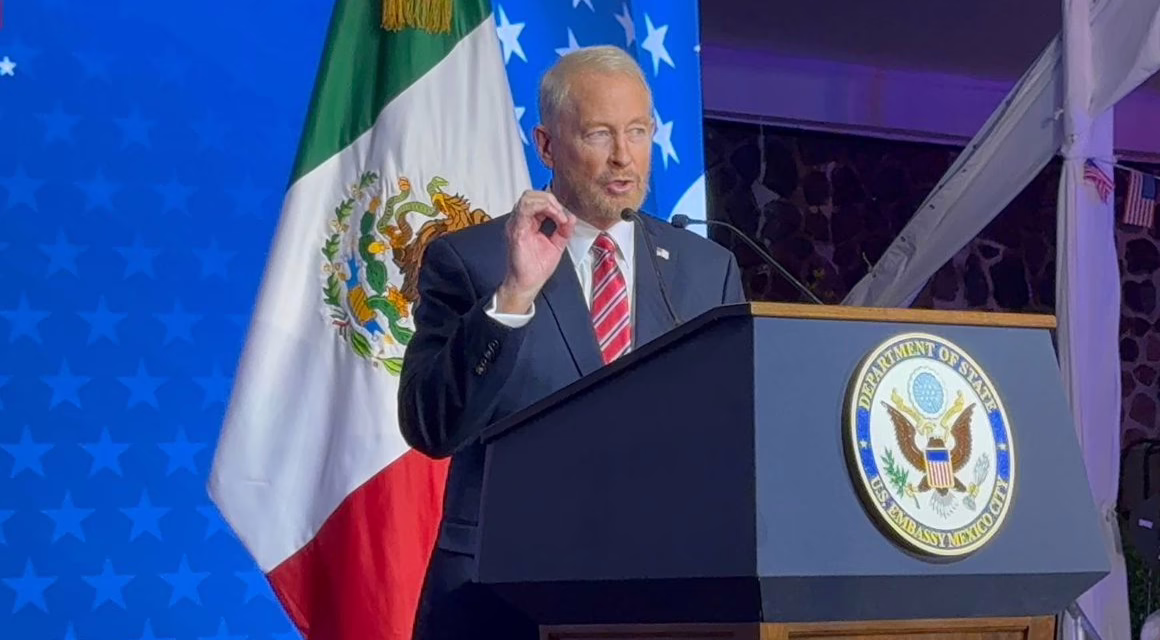 El embajador de EEUU en México, Ronald Johnson, reconoció al Gobierno de México y a sus elementos de seguridad.