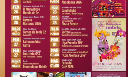 Presenta SECTUR cartelera semanal al 01 de marzo