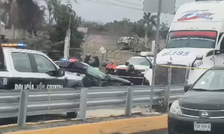 Una persona perdió la vida en accidente a la altura de Miradores