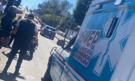Peatón es arrollado en la Avenida Lázaro Cárdenas