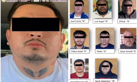 García Harfuch confirma nueve detenidos del Cártel del Golfo en Tamaulipas.