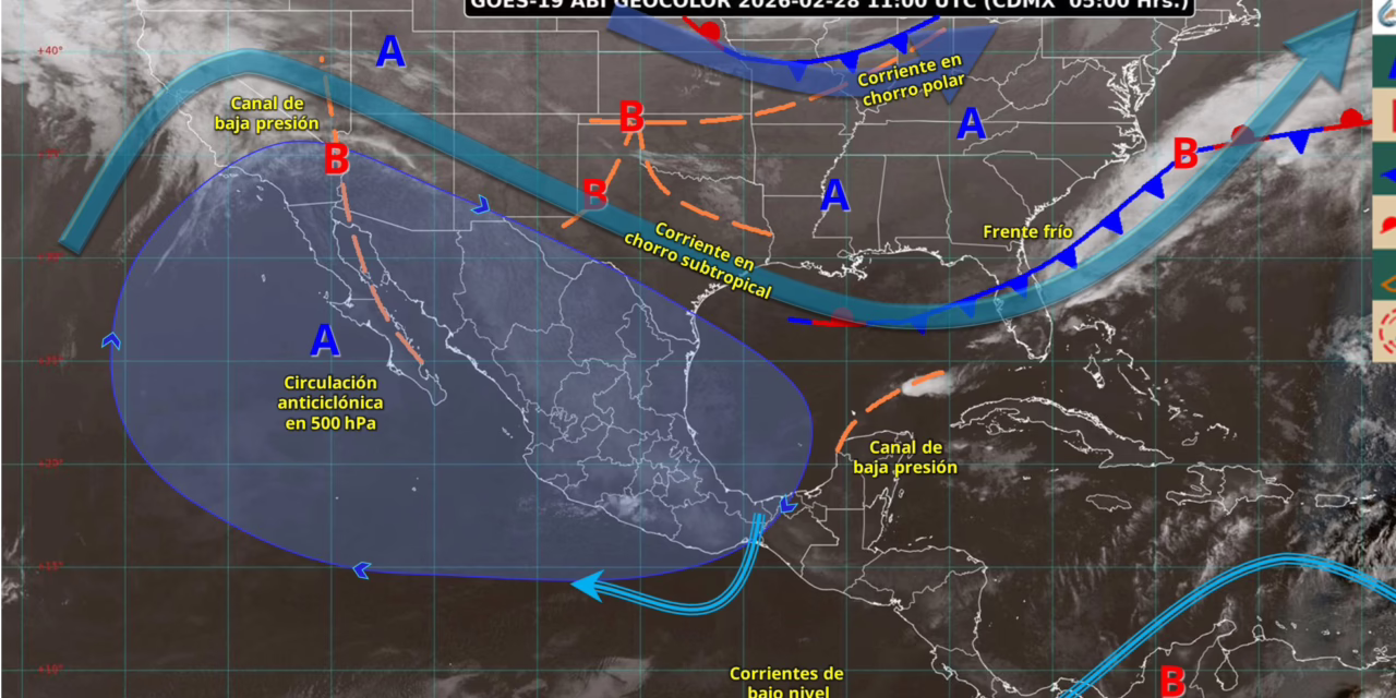 PRONÓSTICO DE LLUVIAS Y CHUBASCOS EN JALISCO, MICHOACÁN, ESTADO DE MÉXICO, CHIAPAS Y QUINTANA ROO