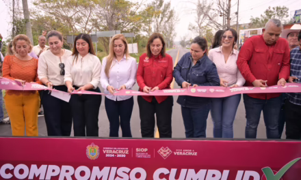 Cumple Rocío Nahle compromiso de campaña y brinda certeza social a la región del Sotavento