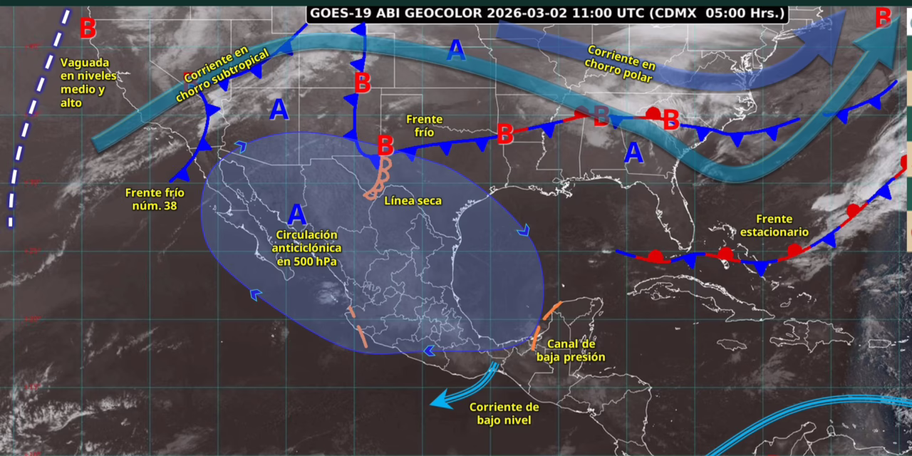 PRONÓSTICO DE LLUVIAS FUERTES EN CHIAPAS