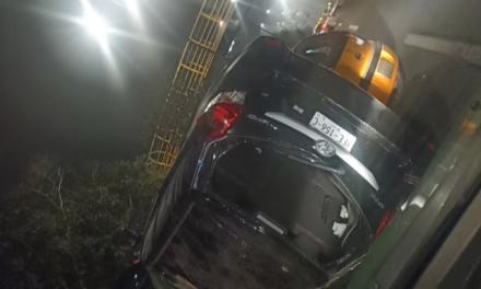 Video: Volcadura en la calle Bolivia