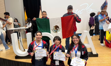 Estudiantes de bachillerato ganan bronce en Concurso Iberoamericano de Ciencia