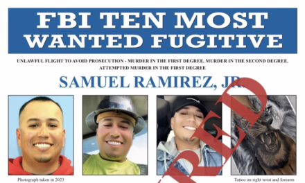 Capturan en Sinaloa a Samuel Ramírez Jr., Uno de los 10 Más Buscados por el FBI