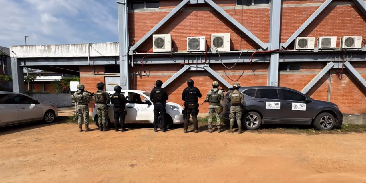 Veracruz y Oaxaca desarticulan casa de seguridad de célula delictiva