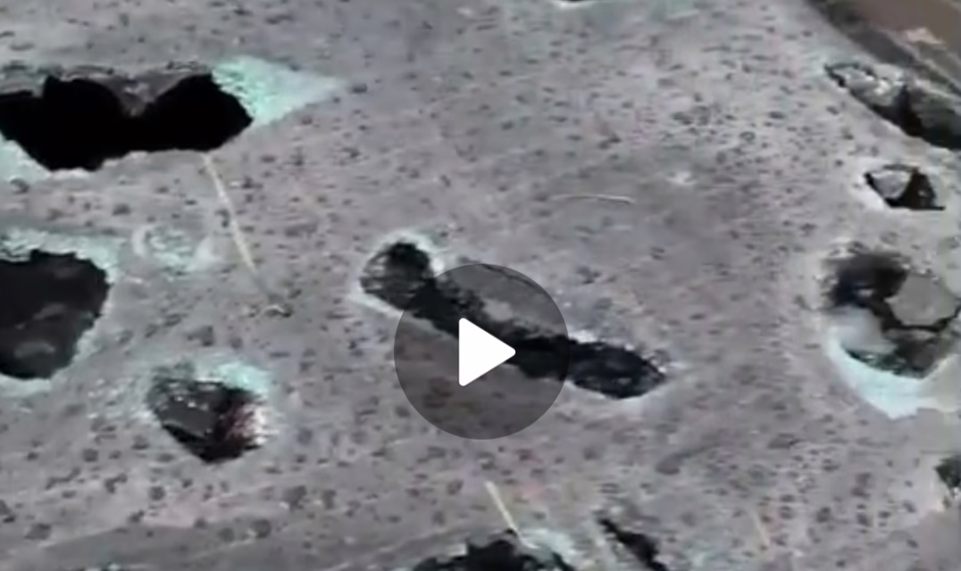 Video:Enorme granizo de hasta 13 cm destrozó parabrisas de autos,