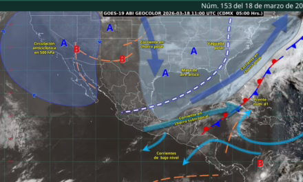 LLUVIAS PUNTUALES FUERTES EN CHIAPAS Y QUINTANA ROO