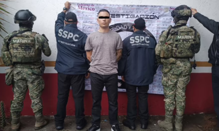 García Harfuch, informó la detención en la Ciudad de México de Juan Carlos “N”, alias “Lobo Menor”, líder de “Los Lobos”, con presencia en Ecuador.