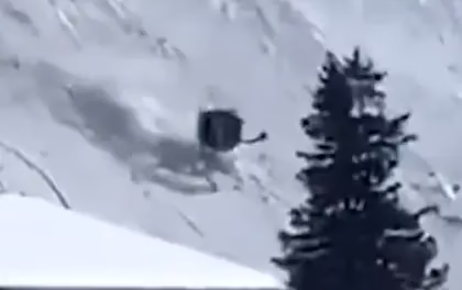 Video: En Suiza, una mujer de 61 años murió tras la caída al vacío del teleférico en el que viajaba