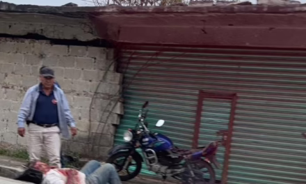 Motociclista lesionado tras accidente en la carretera Las Trancas-Coatepec