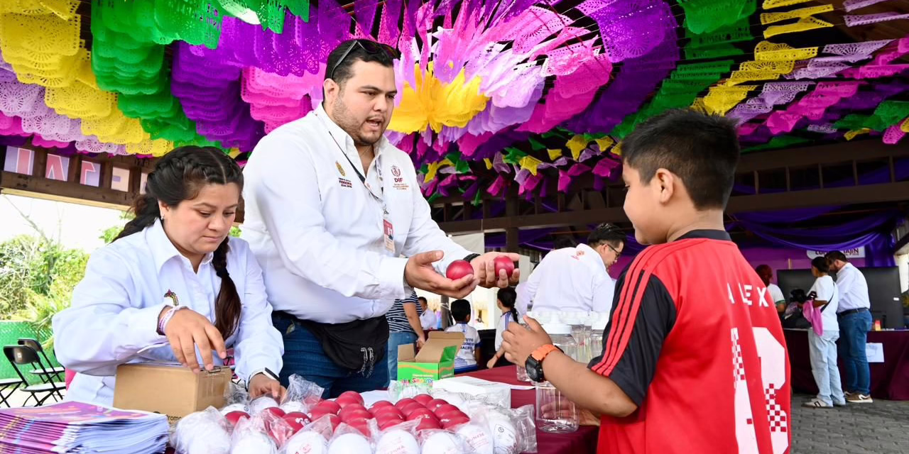 DIF acerca servicios de bienestar y protección infantil en Cumbre Tajín