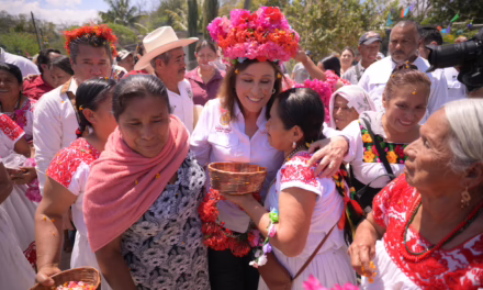 Ustedes nunca más volverán a ser ignorados: Rocío Nahle, al pueblo de El Naranjal