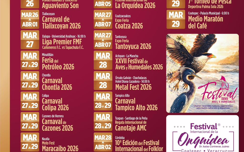 Veracruz está de moda: municipios ofrecen actividades culturales y festivales